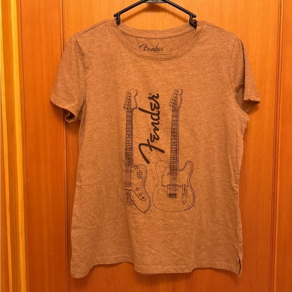 Fender Guitar Graphic T-Shirt Size M